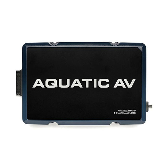Aquatic AV AD300.2MICRO 2-Channel Class D Waterproof 4 Ohms 300 Watts Amplifier