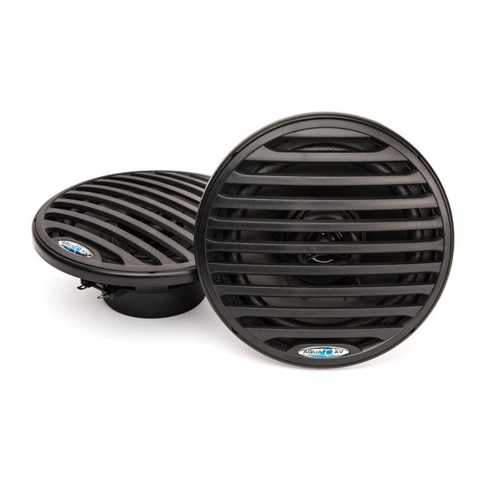 Aquatic AV EC122 6.5" Waterproof Marine Economy Speakers 160W Black (Pair)