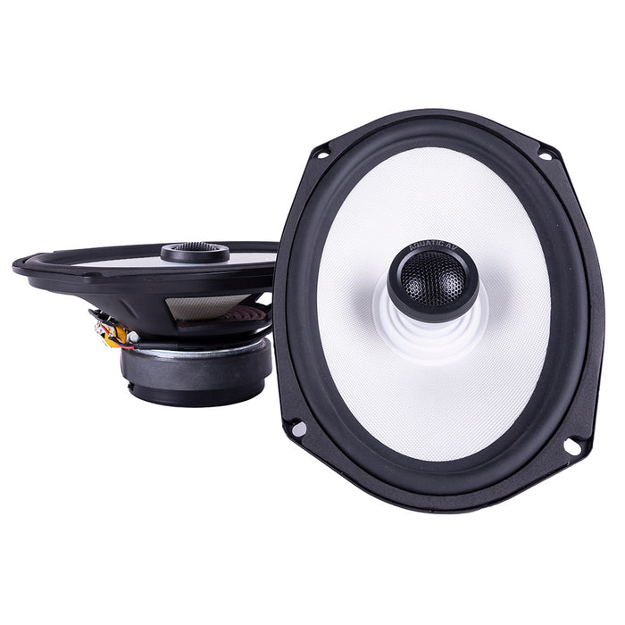 Aquatic AV HG100 6×9" Ultra Saddlebag Speaker Kit for Harley Davidson 2014-up Touring