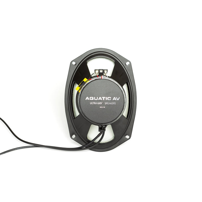 Aquatic AV HG100 6×9" Ultra Saddlebag Speaker Kit for Harley Davidson 2014-up Touring