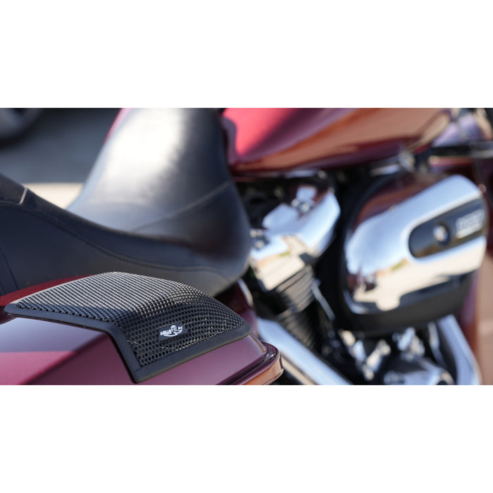 Aquatic AV HG100 6×9" Ultra Saddlebag Speaker Kit for Harley Davidson 2014-up Touring