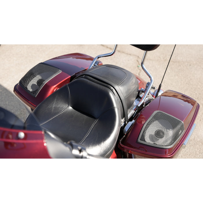 Aquatic AV HG100 6×9" Ultra Saddlebag Speaker Kit for Harley Davidson 2014-up Touring