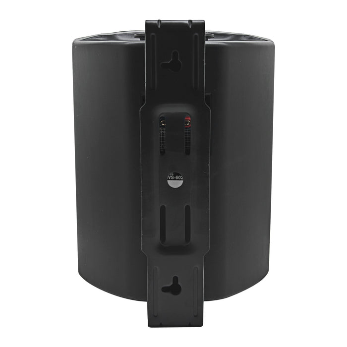 Earthquake Sound AWS-602B Black 6" 200 Watt Outdoor Speaker (pair)