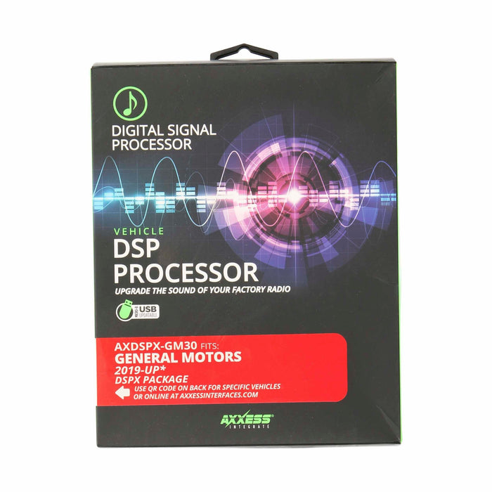 Axxess AXDSPX-GM30 DSP Package with AXDSP-X and T-Harness for GM 2019-Up