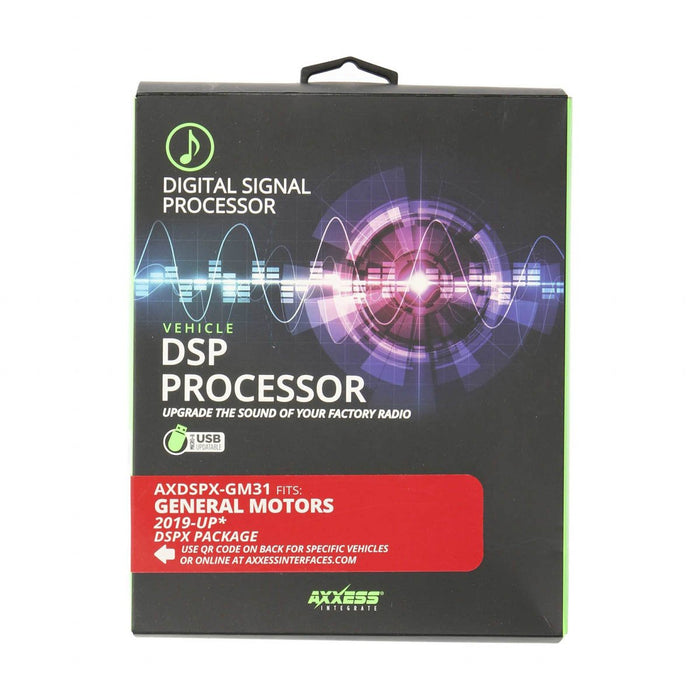 Axxess AXDSPX-GM31 DSP Package with AXDSP-X and T-Harness GM 2019-Up