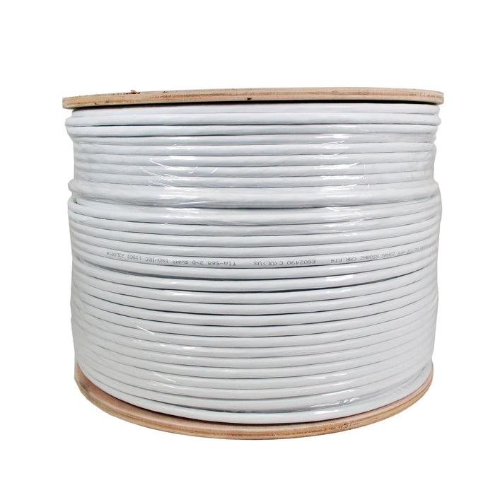 Copper Electronics Riser Logico 1000ft Cat6 FTP Shielded Riser CMR 550Mhz Pure Copper Bulk Ethe ...
