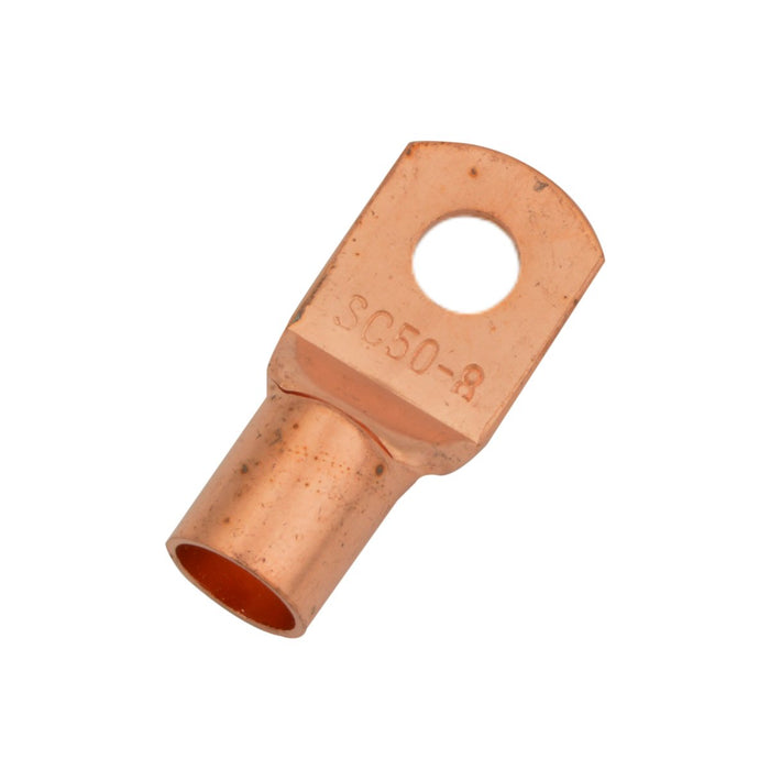 Non-Insulated Copper Ring Terminal 1/0 AWG 5/16" (Pack of 10)