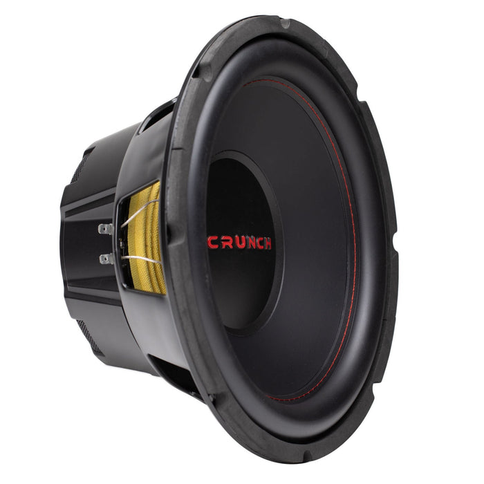 Crunch CRW12D4 CRW Series 12" 800 Watts Dual Voice Coil 4 Ohm DVC Subwoofer (Each)