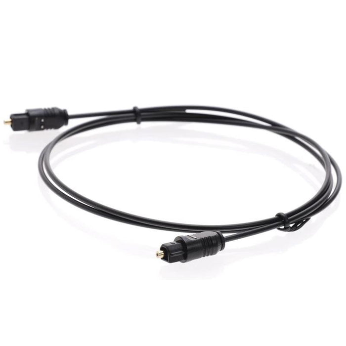 High Quality Digital Optical Audio S/PDIF Toslink DTS Cable Wire Black