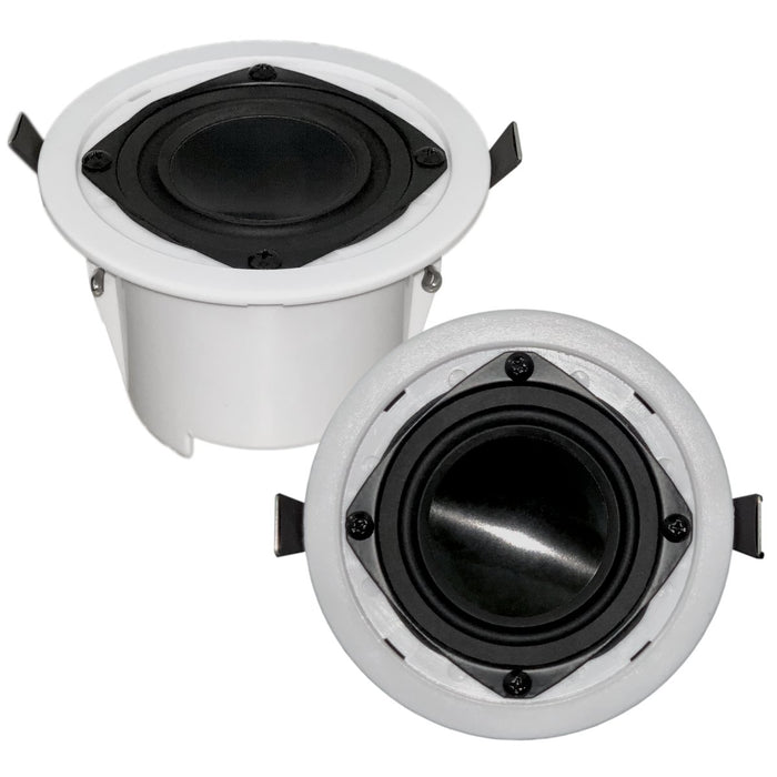 Earthquake Sound ECS 4.0 Edgeless Ultra Compact 4-inch In-Ceiling Speakers - Pair