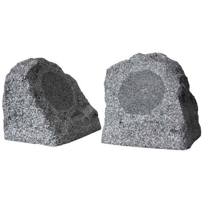 Earthquake Sound GRANITE-52 5.25" 200W Coaxial Outdoor Rock Speakers (pair)