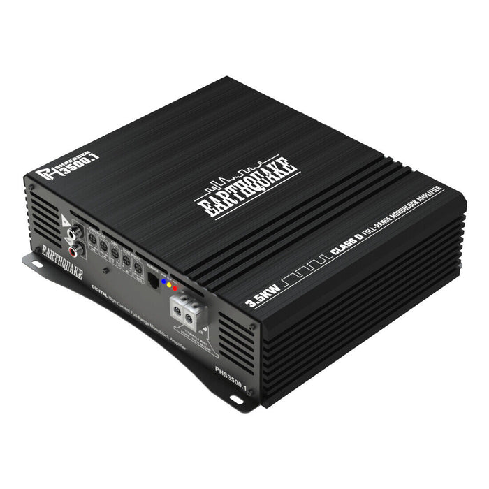 Earthquake Sound PHS3500.1 Full Range Monoblock 3500W Class-D Car Audio Amplifier