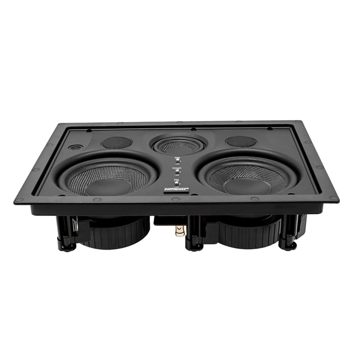 Earthquake Sound EWS530C 5.25″ 350 Watts Max 8 Ohm Edgeless In-Wall LCR Speaker (Each)