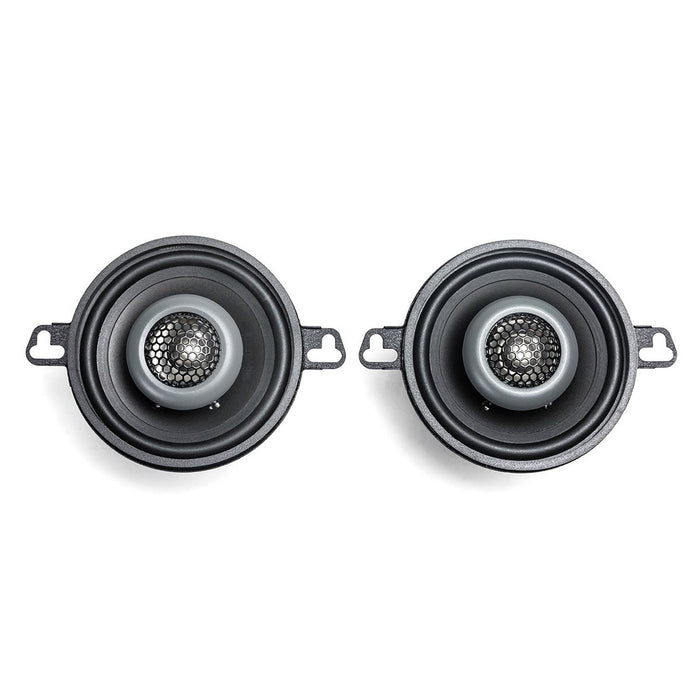 MB Quart FKB108 Formula Series 3.5" 2-Way Coaxial Speakers 70 Watts Black (Pair)