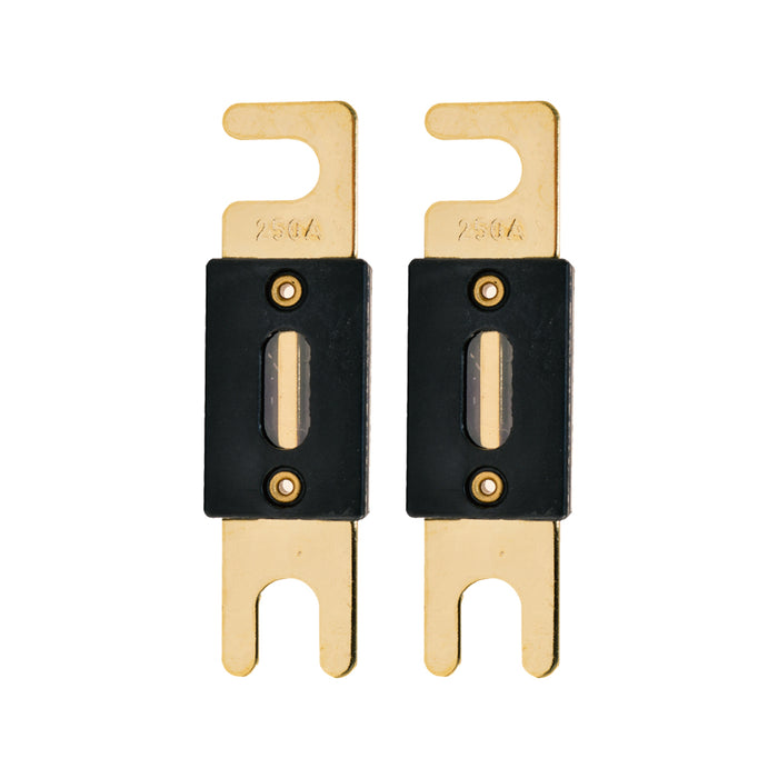 High Quality Gold Plated 80-500 Amp ANL Fuse (2/pack)