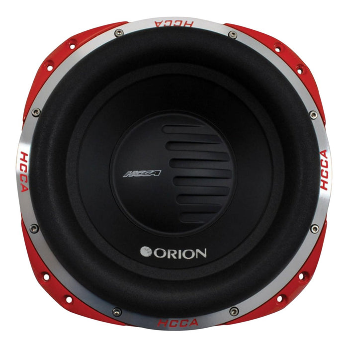 Orion HCCA124 12" Dual 4 Ohms 5000W Nominal Power DVC Car Subwoofer 2500 Watts RMS