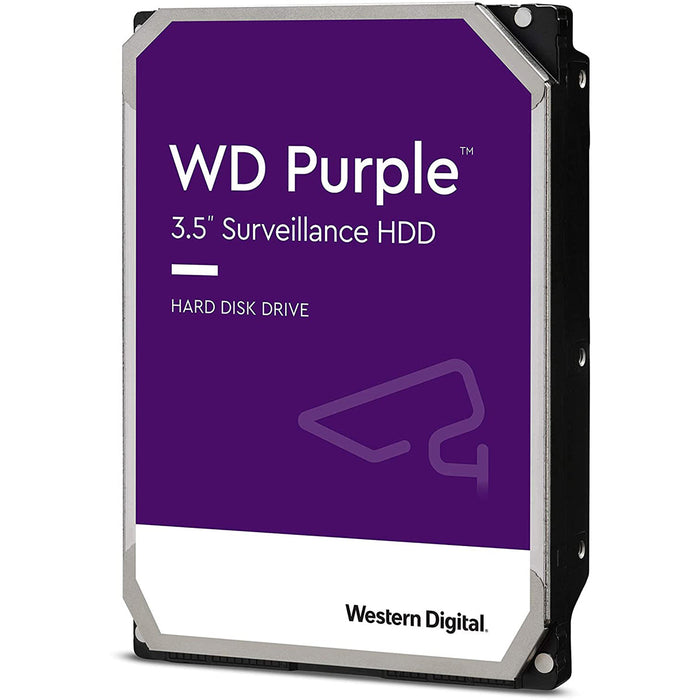 WD WD10PURZ 1TB Purple Surveillance Internal Hard Drive 3.5" HDD SATA 6 Gb/s