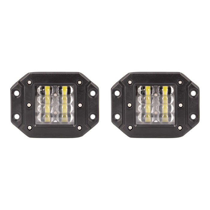 Heisem HE-CHASE-FCLKT Flush Mount Chasing LED Cube Lights 120° IP67