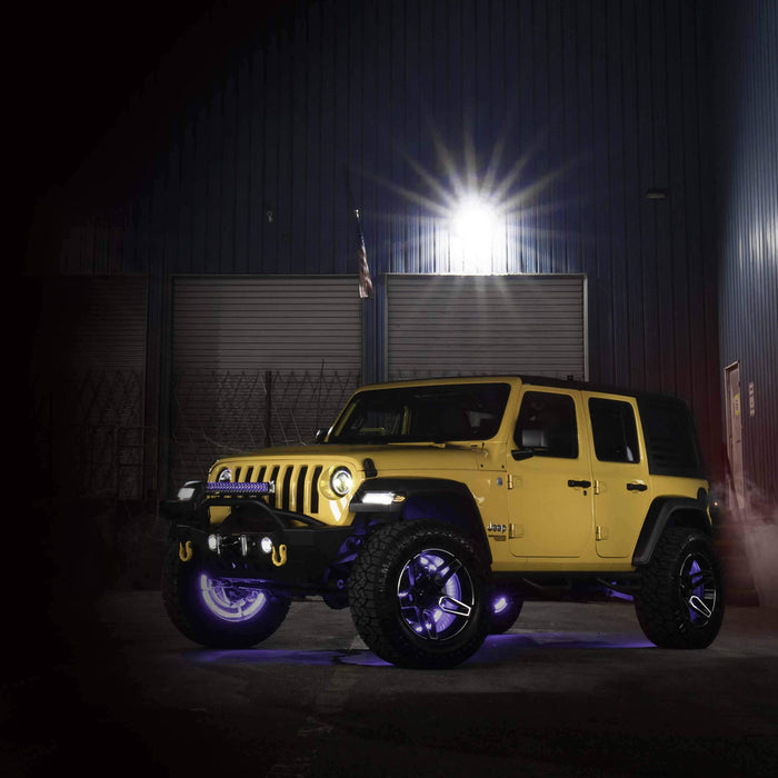 Heise HE-RGBW1-W17 17" LED Wheel Light Set IP68  For RGBW-CB1