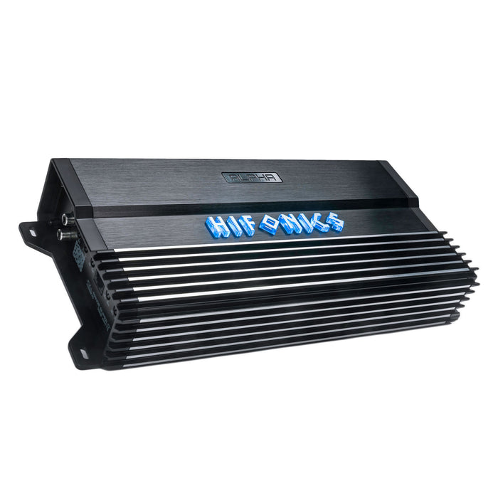 Hifonics A1500.1D ALPHA Compact Monoblock 1500 Watt Class D 1 Ohm Monoblock Car Audio Amplifier