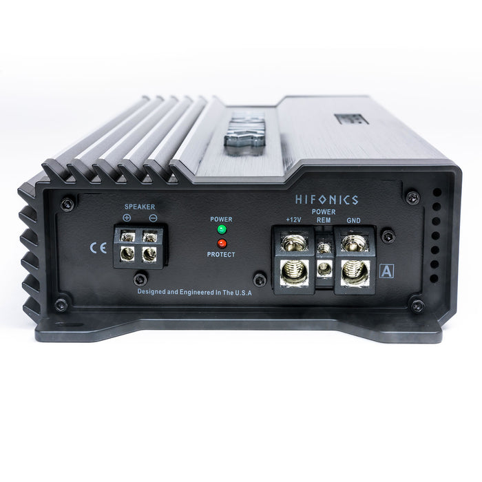 Hifonics A1500.1D ALPHA Compact Monoblock 1500 Watt Class D 1 Ohm Monoblock Car Audio Amplifier