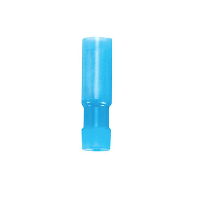 The Install Bay BNFB Blue Nylon Female Bullet Connector 16-14 Gauge .156 Pack of 100