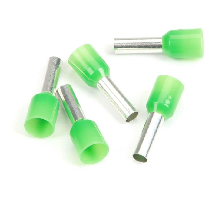 The Install Bay FVGN10 Green 10 Gauge Ferrules - Package of 100