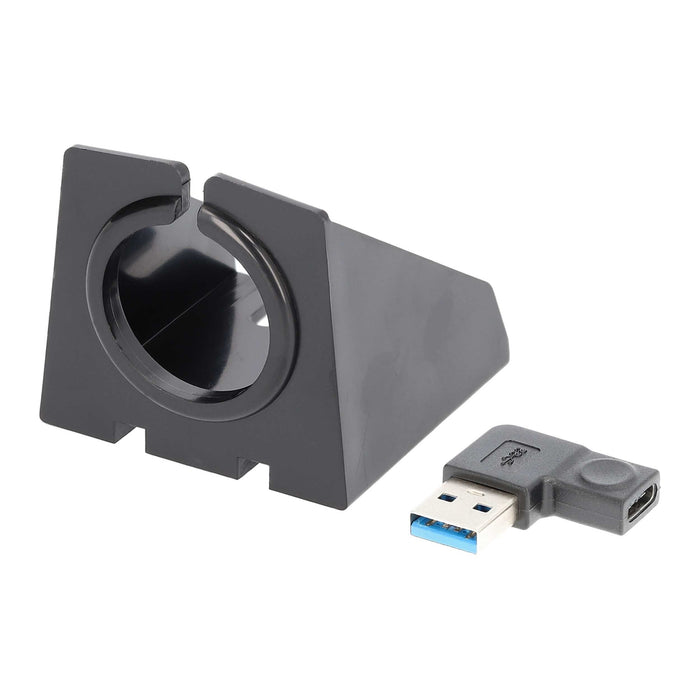 The Install Bay IBR114 USB A 3.0 + USB-C Charge And Data Flush Mount