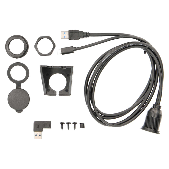 The Install Bay IBR114 USB A 3.0 + USB-C Charge And Data Flush Mount