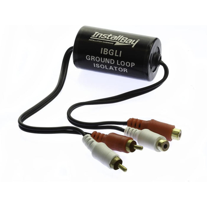 The Install Bay IBGLI Ground Loop Isolator 15 Amp Signal Noise Elimination