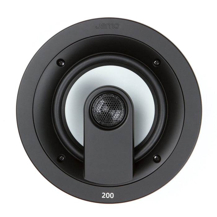 Jamo IC 206 FG 6.5" 2 Way 8 Ohm In-Ceiling Speaker with Magnetic White Grille (Pair)