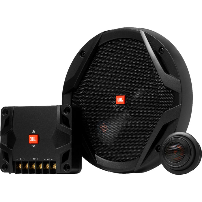 JBL GX608C 6.5" Component Speaker System with Polypropylene Cones (Pair) - Black