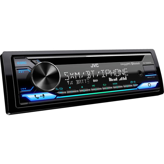 JVC KD-T920BTS Single DIN CD Receiver Apple CarPlay Amazon Alexa Bluetooth USB AM/FM Car Stereo