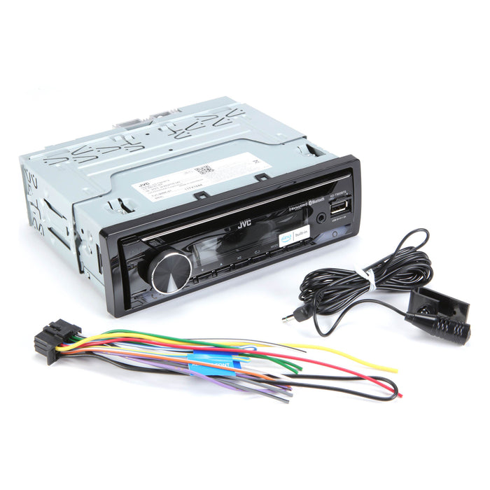 JVC KDT920BTS Single DIN CD Receiver Apple CarPlay Amazon Alexa Bluet