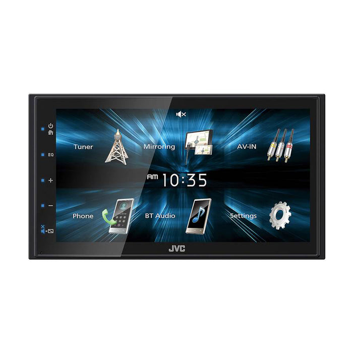 JVC KW-M150BT 6.75" Digital Multimedia Receiver Capacitive Touchscreen with Bluetooth Android Screen-Mirroring