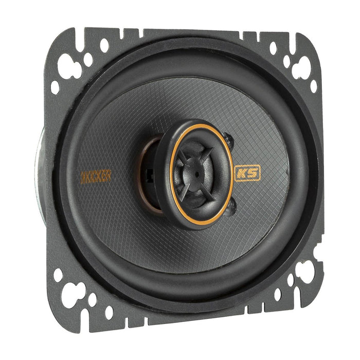 Kicker 47KSC4604 KS Series 4"x6" 2-way 150W Max Power Car Speakers (Pair)
