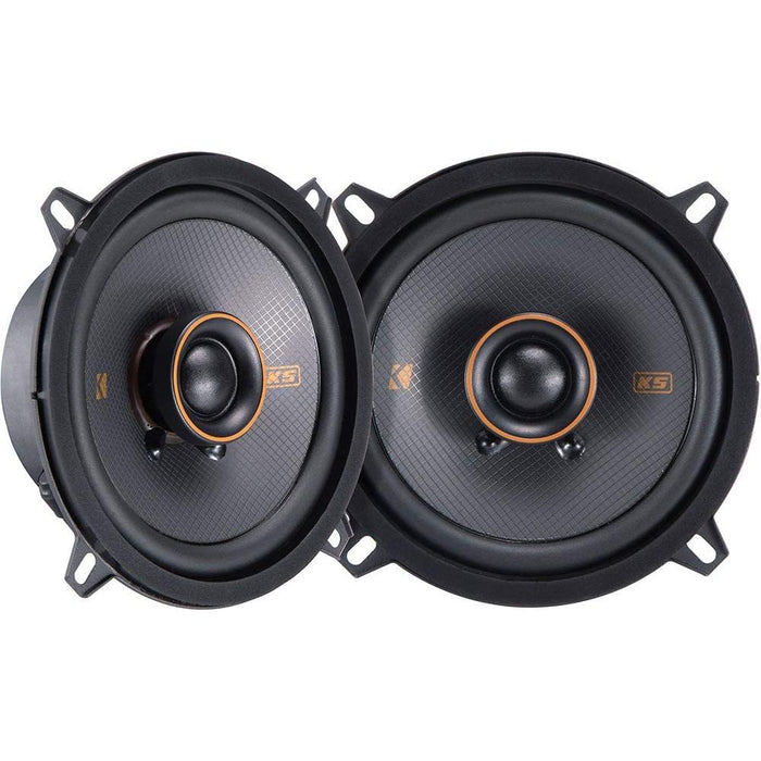 Kicker 47KSC504 KS Series 5-1/4" 2-way 150W Max Power Car Speakers (Pair)