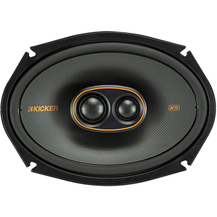 Kicker 51KSC69304 KS Series 6"x9" 3-way 300W Max Power Car Speakers (Pair)