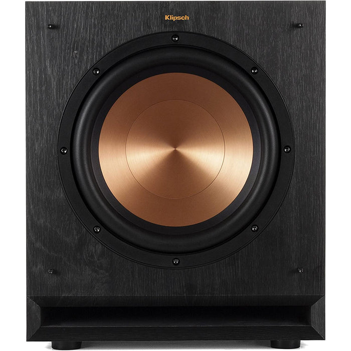 Klipsch SPL-100 10" 450 Watts Home Audio Powered Subwoofer with Built-In Class D Amplifier Black