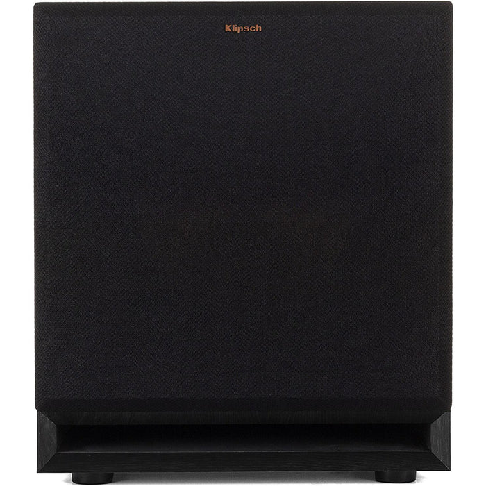 Klipsch SPL-100 10" 450 Watts Home Audio Powered Subwoofer with Built-In Class D Amplifier Black