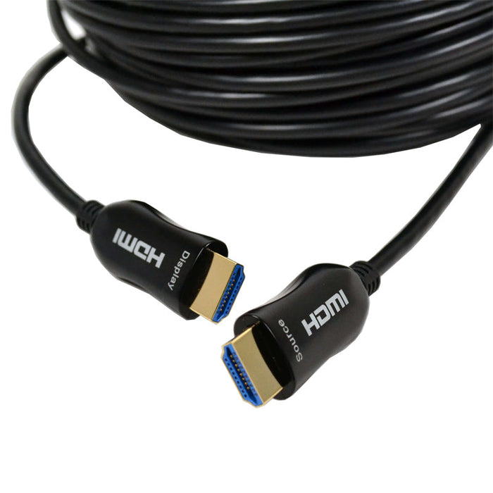 Logico HDFB30BK Super High-Speed FIBER OPTIC HDMI CABLE 4K Ultra HD (30-80 ft.)