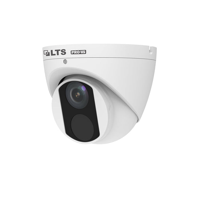LTS VSIP3182W-28 8MP 2.8mm Fixed Lens 4K H.265 Outdoor IR Turret IP Security Camera