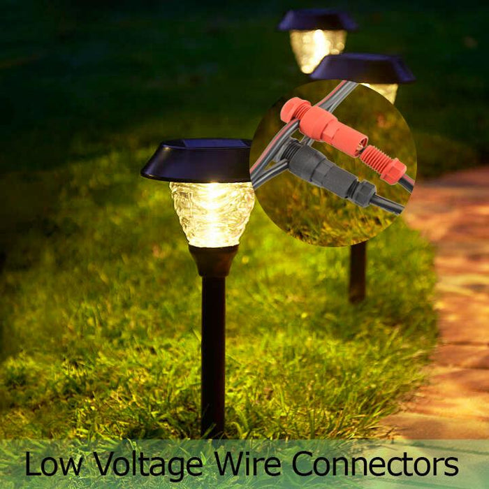 Low Voltage Quick Disconnect 12-16 Gauge Piercing Connectors for Landscape Lights