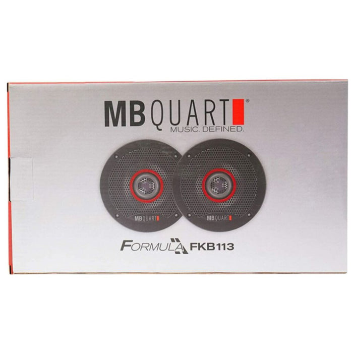 MB Quart FKB113 Formula Series 5.25" 180 Watt 2-way Car Audio Coaxial Speakers