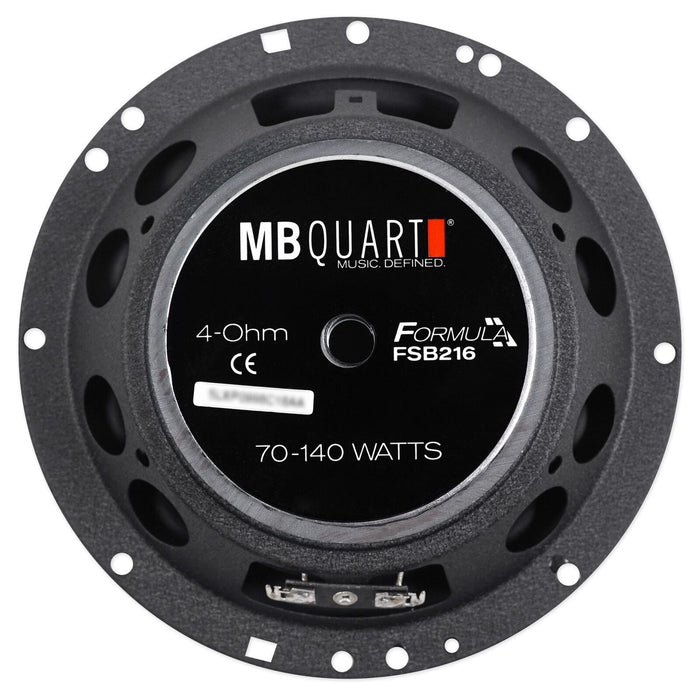 MB Quart FSB216 Formula Series 6.5" Component Speaker System 140 Watt (pair)