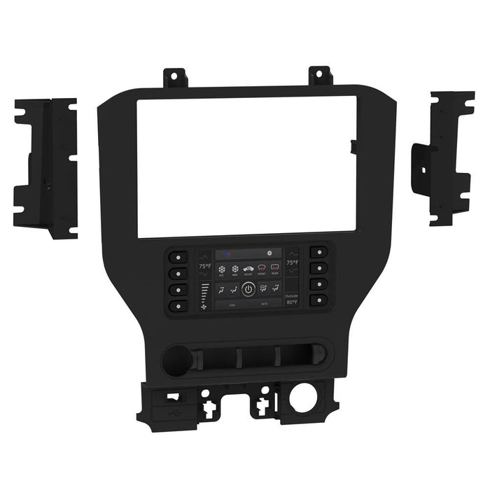 Metra 108-FD5CH Double DIN Car Stereo Dash Kit for select 2015-Up Ford Mustang for Pioneer's DMH-C5500NEX Multimedia Receiver