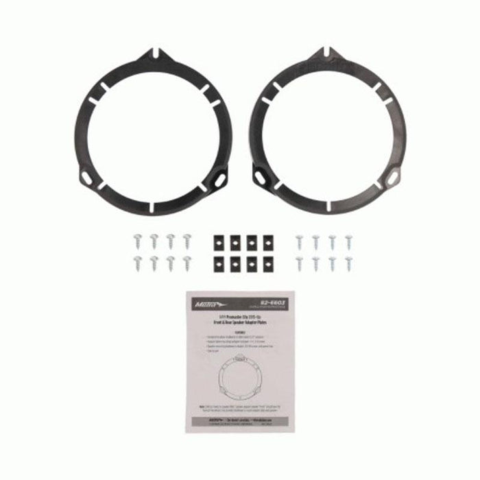 Metra 82-6603 5.25" Speaker Adapter Plates for Dodge Ram Promaster City 2015-Up