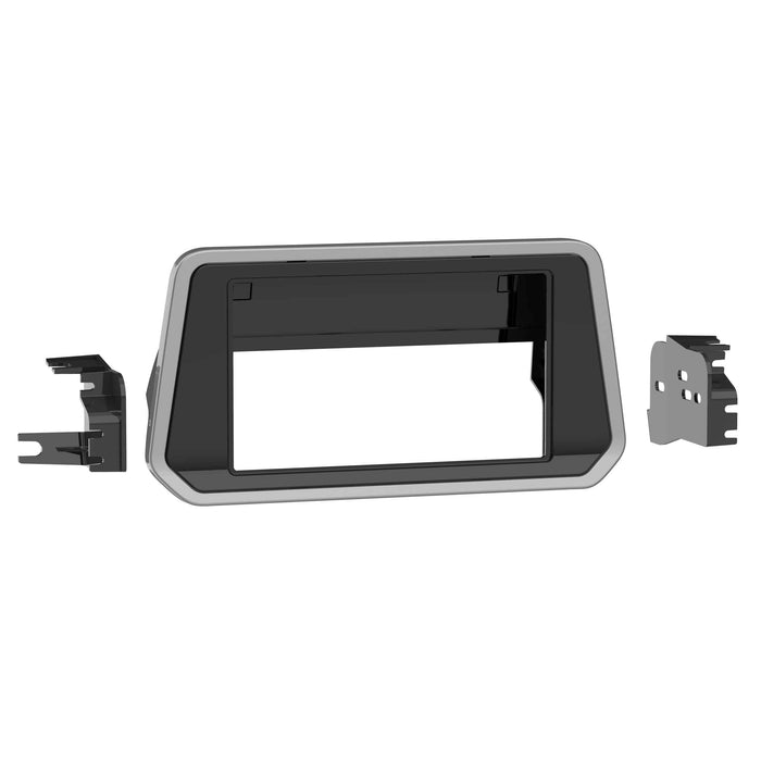 Metra 95-7638 Double DIN Dash Kit for Nissan Sentra 2020-Up (Gloss Black)