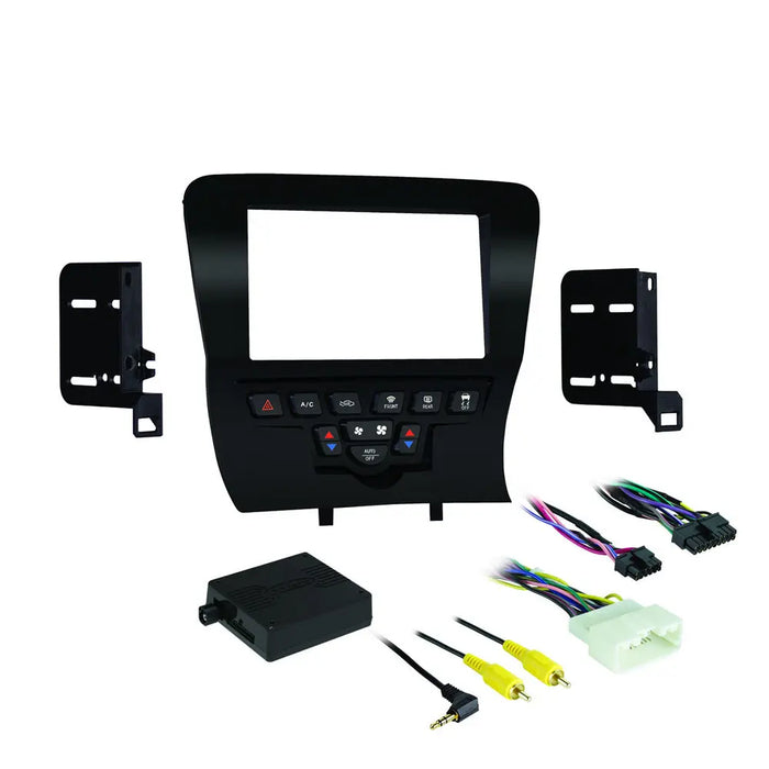 Metra 99-6514B Single or Double DIN Dash Kit for select Dodge Charger 2011-2014