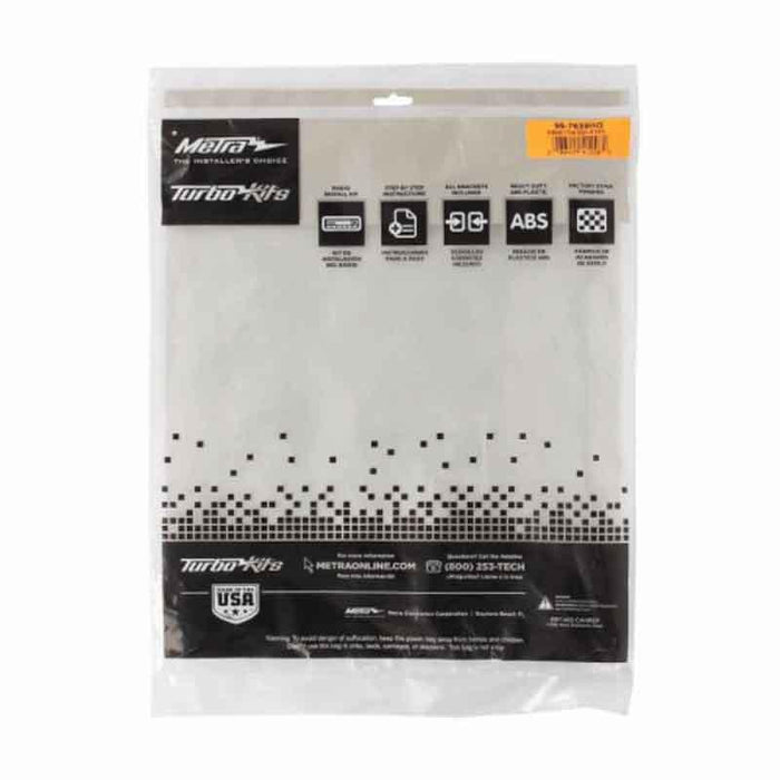 Metra 99-7639HG Single DIN stereo Installation Kit for Nissan Titan 2020 - Up